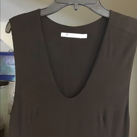 T by Alexander Wang Black Sheath lined dress - Picture 11 of 13